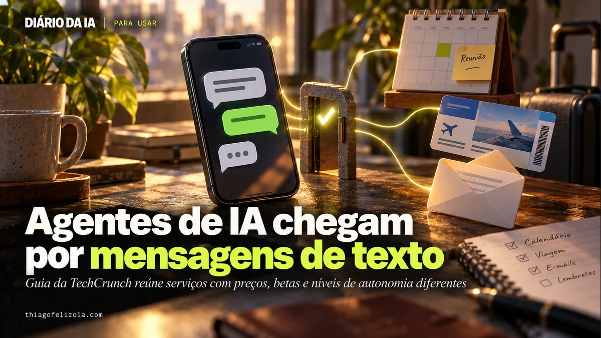 Ilustração de smartphone com mensagens ligado a calendário, cartão de viagem e envelope por um controle de autorização.