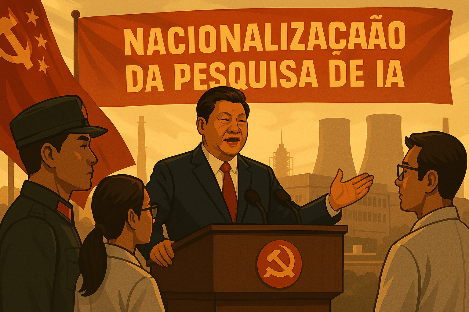 China na corrida das IAs