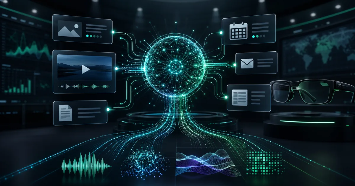 Lançamentos de IA do Google I/O 2026 com agentes, multimodalidade e óculos inteligentes